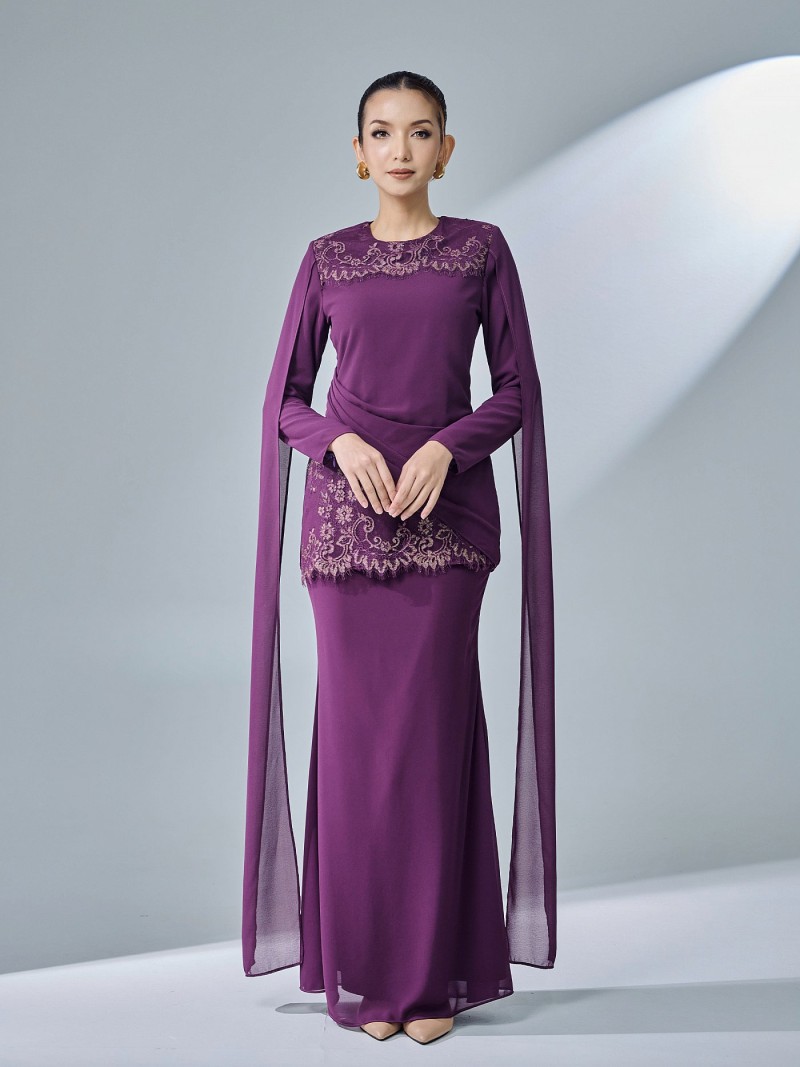 KISYA KURUNG - DARK PURPLE