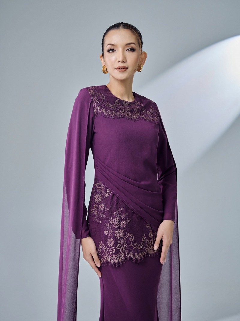 KISYA KURUNG - DARK PURPLE