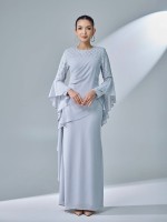 MISLIA DRESS - LIGHT GREY