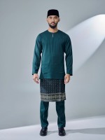 ANDIKA BAJU MELAYU - GREEN