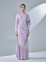 KASTIYA DRESS -PASTEL LILAC