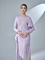 KASTIYA DRESS - PASTEL LILAC