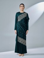 KASTIYA DRESS -EMERALD TEAL