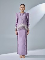 ESTIRA KURUNG - PLUM