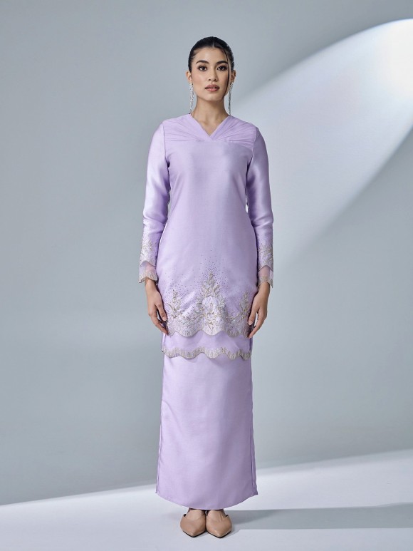 HANISTA KURUNG - PASTEL LILAC
