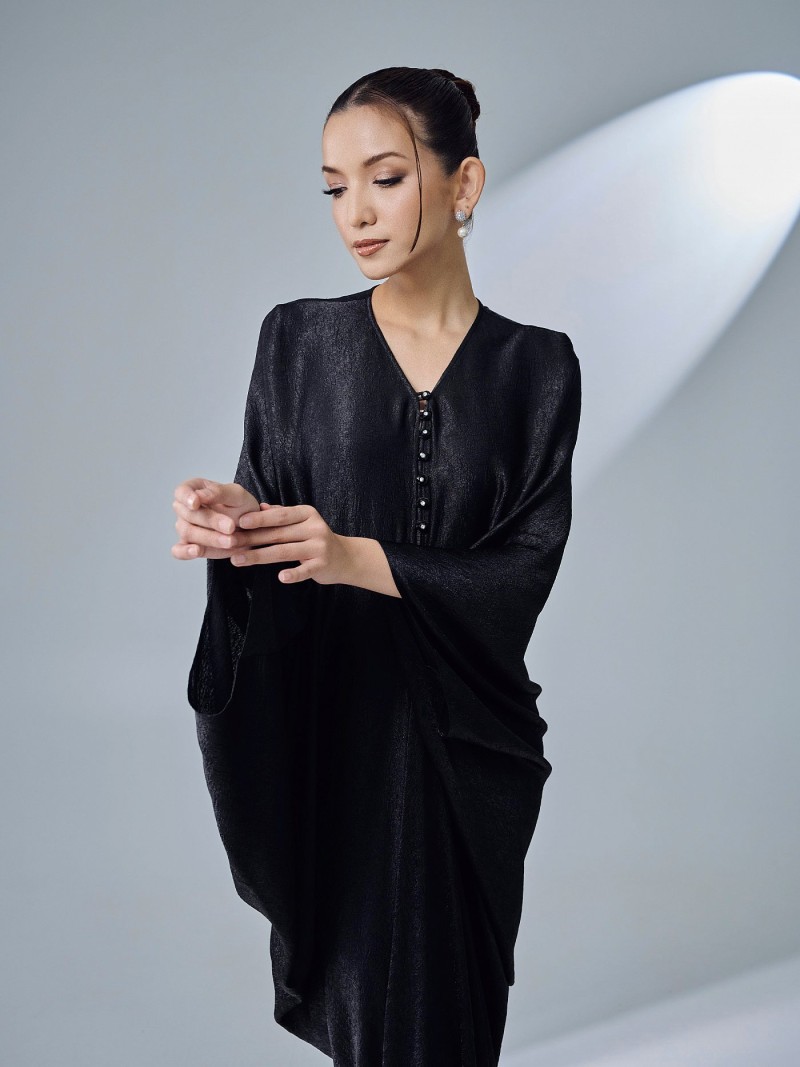KLARA CAFTAN - BLACK
