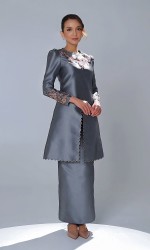 DARIYA KURUNG - ASH BLUE