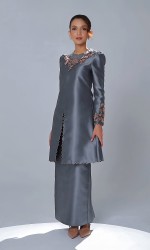 DARIYA KURUNG - ASH BLUE