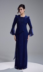 ARIYA DRESS - NAVY