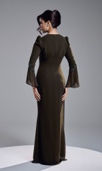 ARIYA DRESS - DARK OLIVE