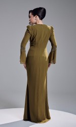 ARIYA DRESS - OLIVE