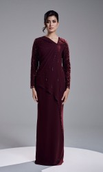 KASTIA DRESS - WINE KASTIA DRESS - WINE