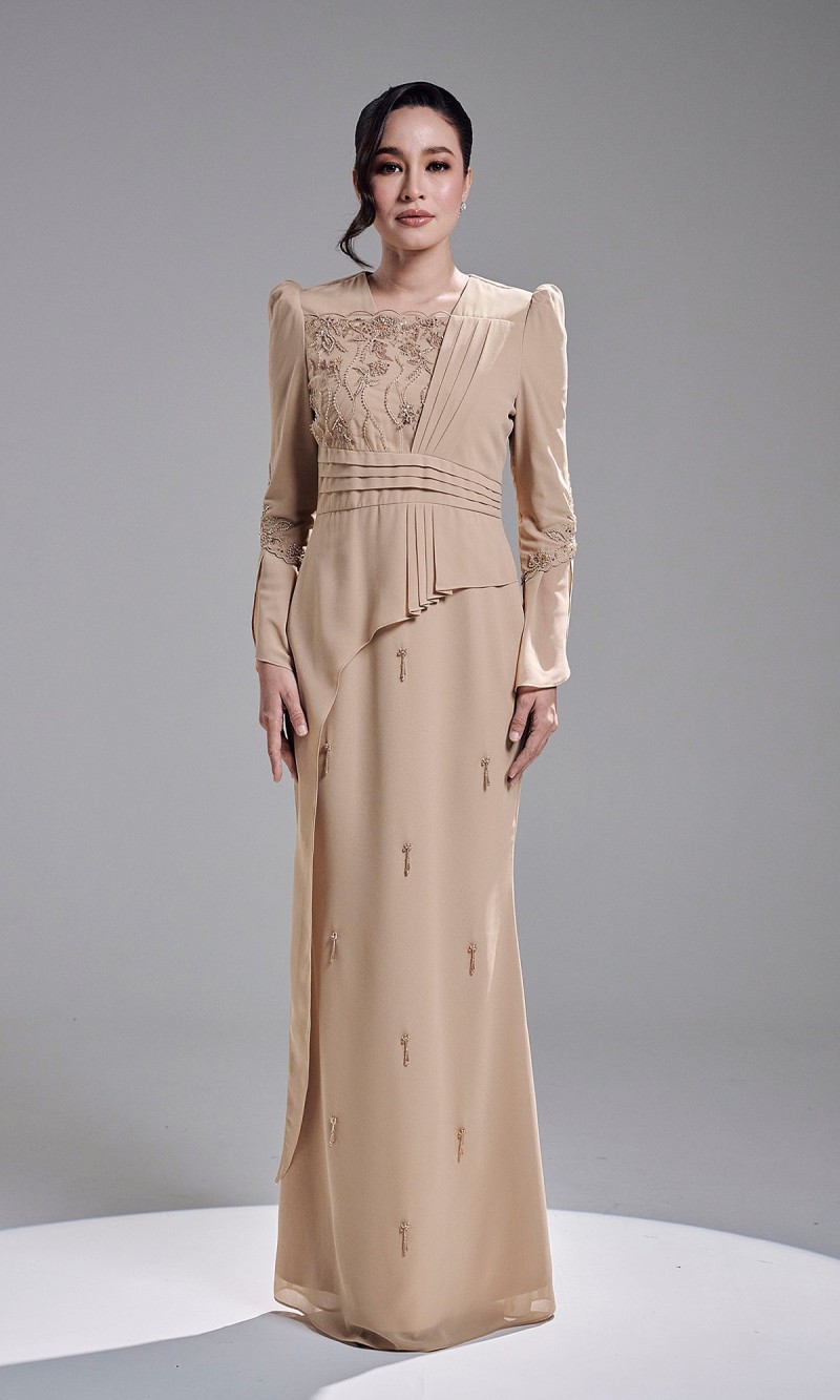 ARIYA DRESS - GOLD