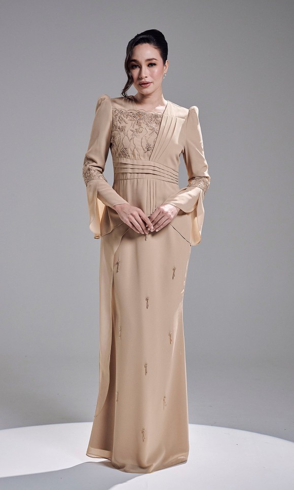 ARIYA DRESS - GOLD