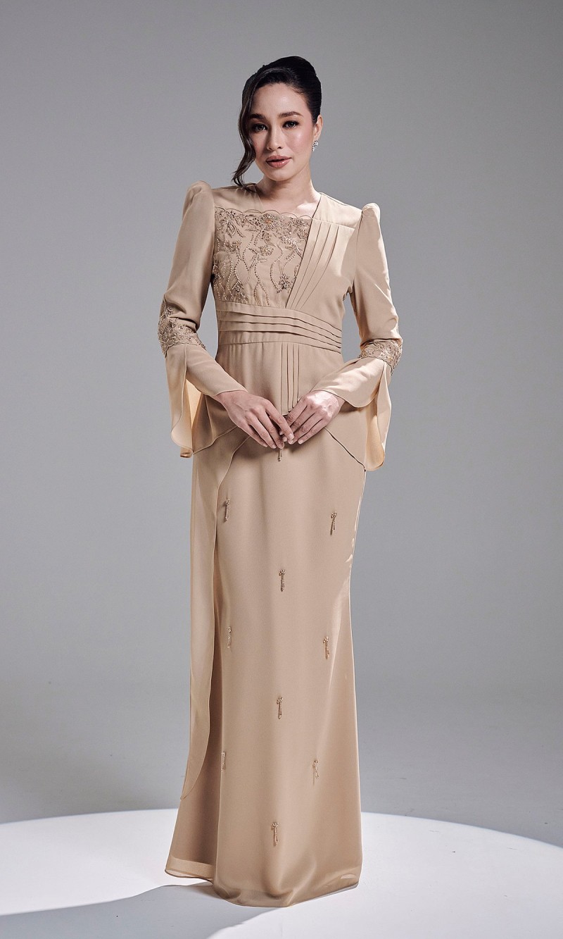 ARIYA DRESS - GOLD