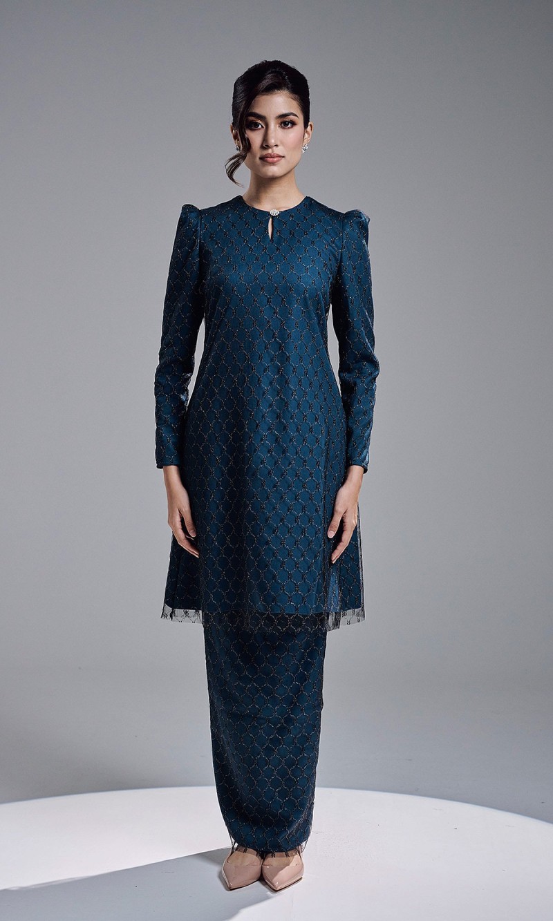 CELINE KURUNG - TEAL BLUE
