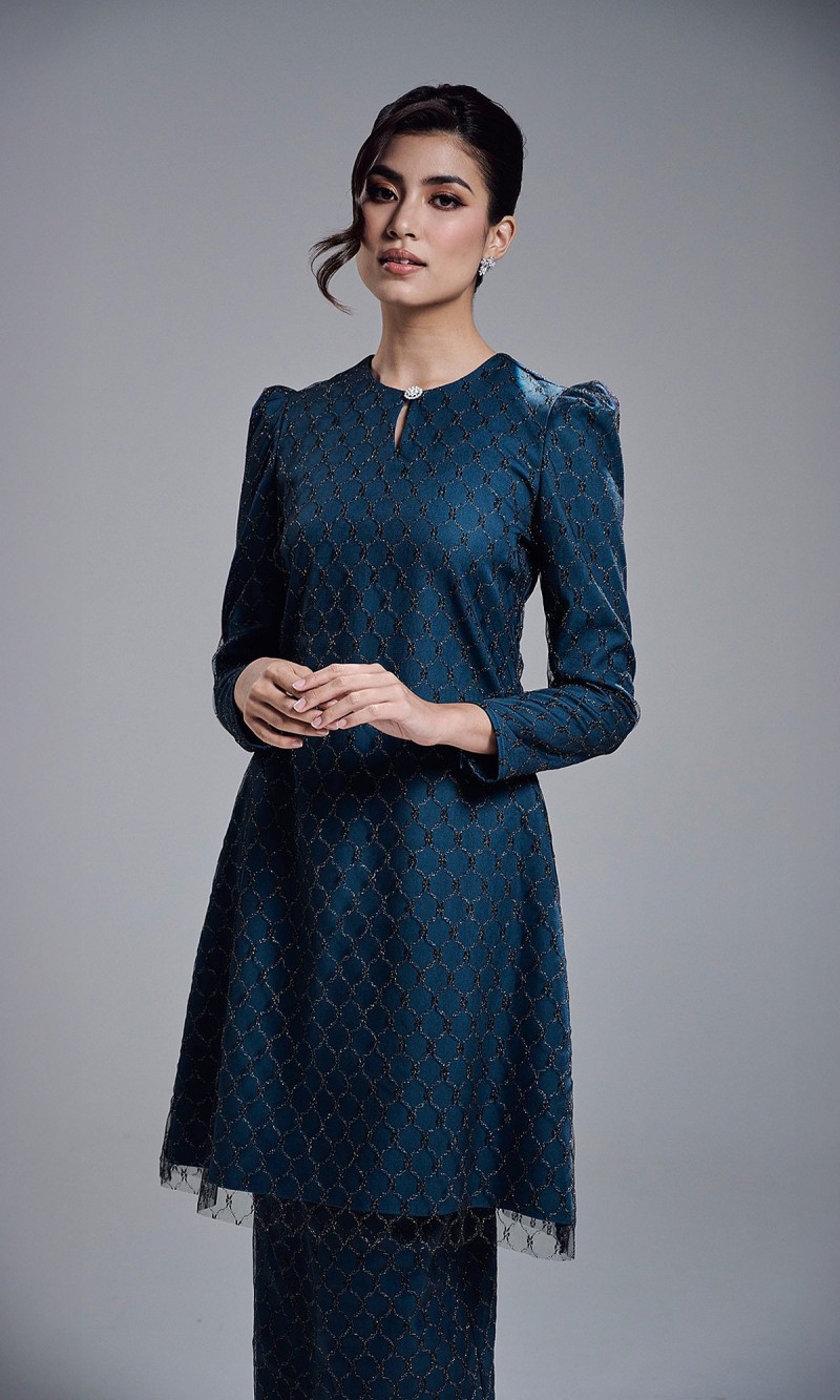 CELINE KURUNG - TEAL BLUE