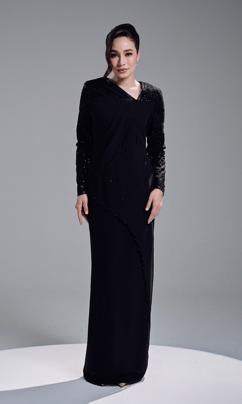 KASTIA DRESS - BLACK