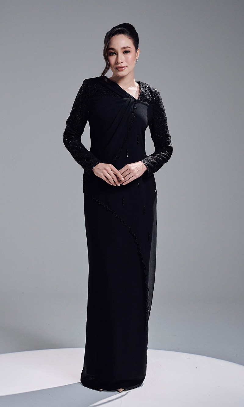 KASTIA DRESS - BLACK