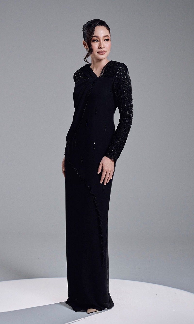 KASTIA DRESS - BLACK