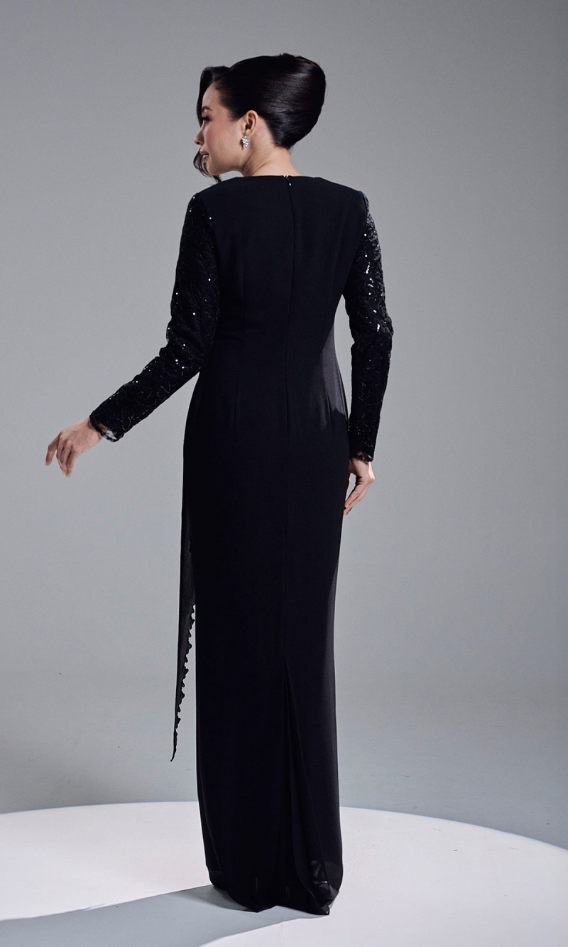 KASTIA DRESS - BLACK