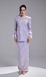 AMBER KURUNG - LILAC PURPLE