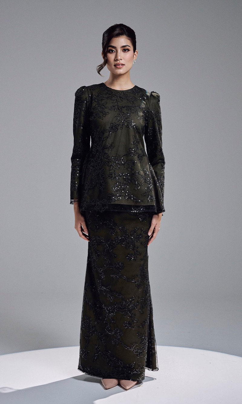 DELISHA KURUNG - DARK OLIVE