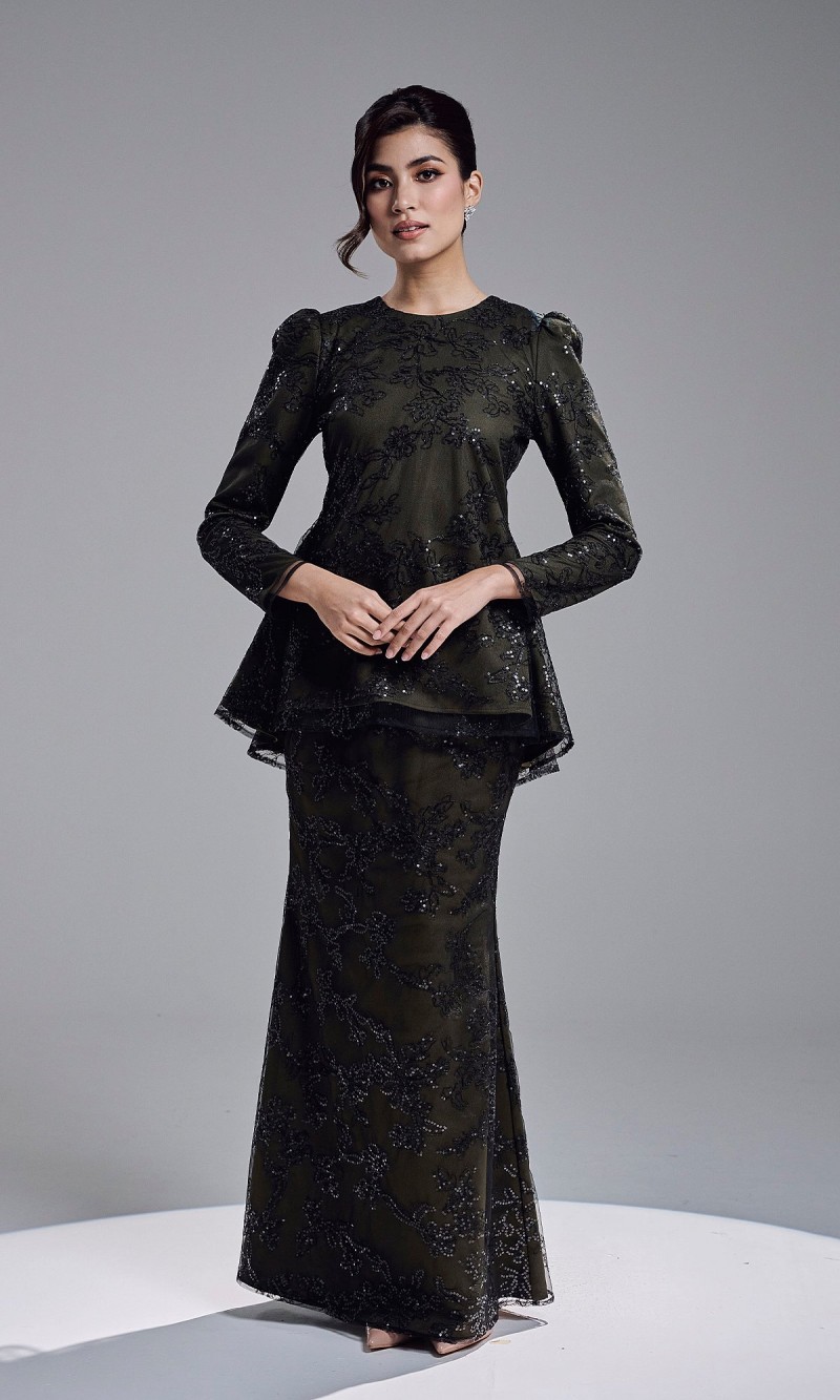 DELISHA KURUNG - DARK OLIVE