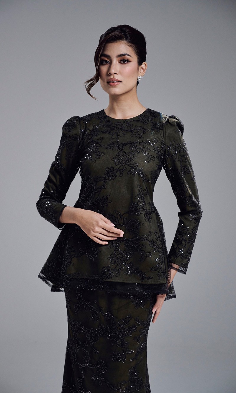 DELISHA KURUNG - DARK OLIVE