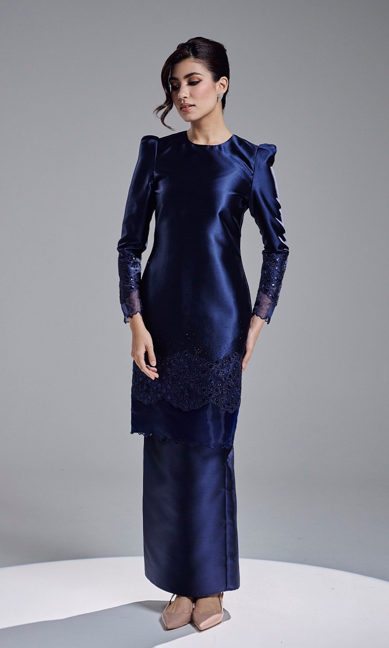 ESTERINA KURUNG - NAVY