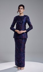 ALANEY KURUNG - NAVY