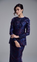 ALANEY KURUNG - NAVY