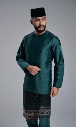 AZRAVI BAJU MELAYU - DARK GREEN