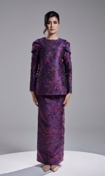 ALANEY KURUNG - DARK PURPLE