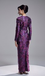 ALANEY KURUNG - DARK PURPLE