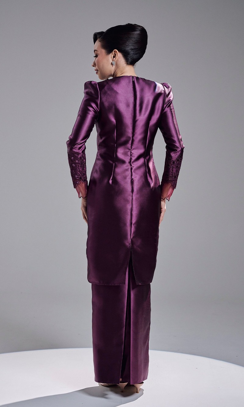 ESTERINA KURUNG - DARK PURPLE