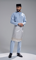 KHAREEF BAJU MELAYU - BABY BLUE