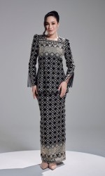 ESHANA KURUNG  - BLACK