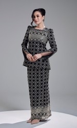 ESHANA KURUNG  - BLACK