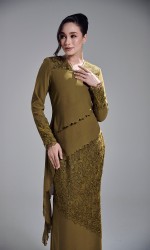 KAREETA DRESS - OLIVE