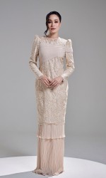ROZELLE DRESS - CHAMPAGNE