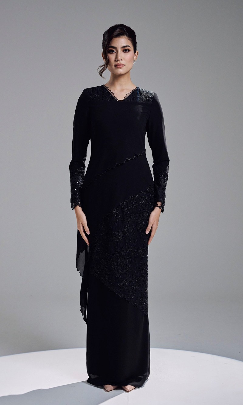 KAREETA DRESS - BLACK