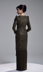 ROZELLE DRESS - DARK OLIVE