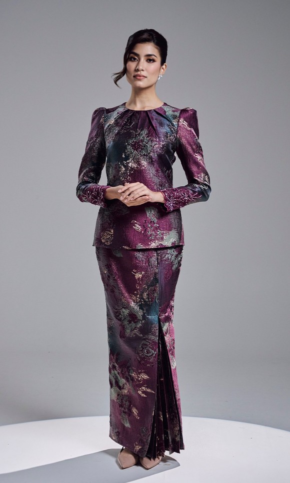 ZALIA KURUNG - DARK PURPLE