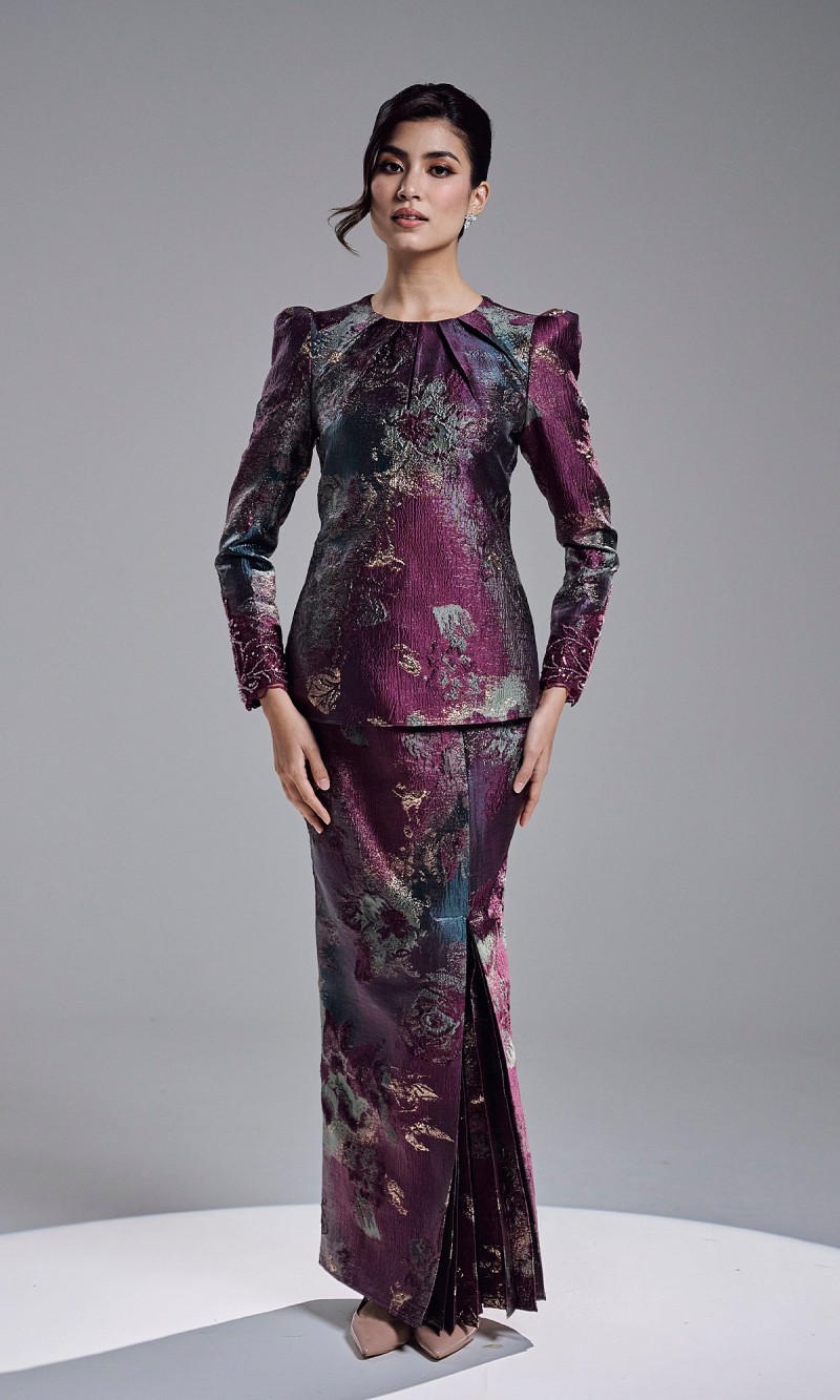 ZALIA KURUNG - DARK PURPLE