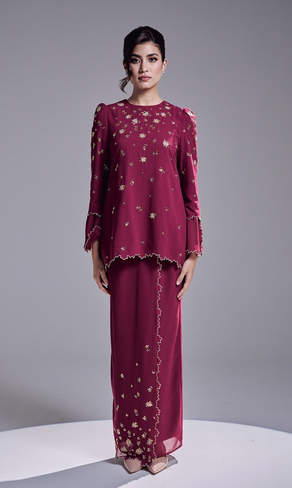 ESTIA KURUNG - DARK FUSCHIA