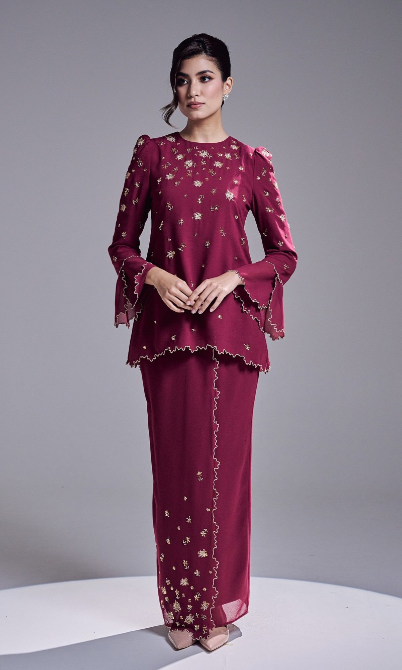 ESTIA KURUNG - DARK FUSCHIA