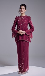 ESTIA KURUNG - DARK FUSCHIA