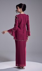 ESTIA KURUNG - DARK FUSCHIA