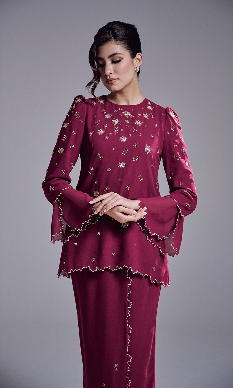 ESTIA KURUNG - DARK FUSCHIA
